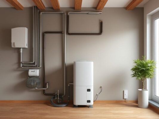 Замена насоса отопления частного дома в Яхроме